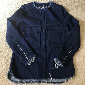 Zara denim coat